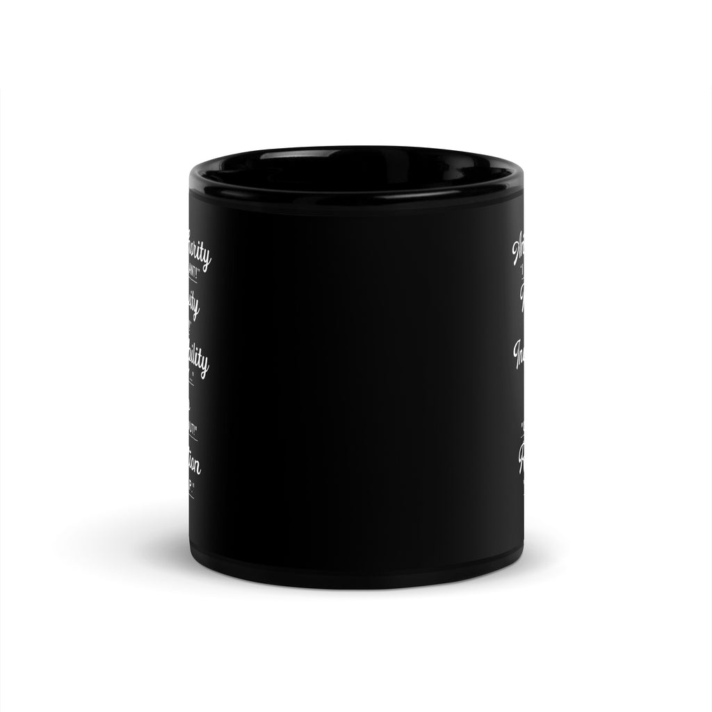 Hazardous Attitudes - Black Glossy Mug