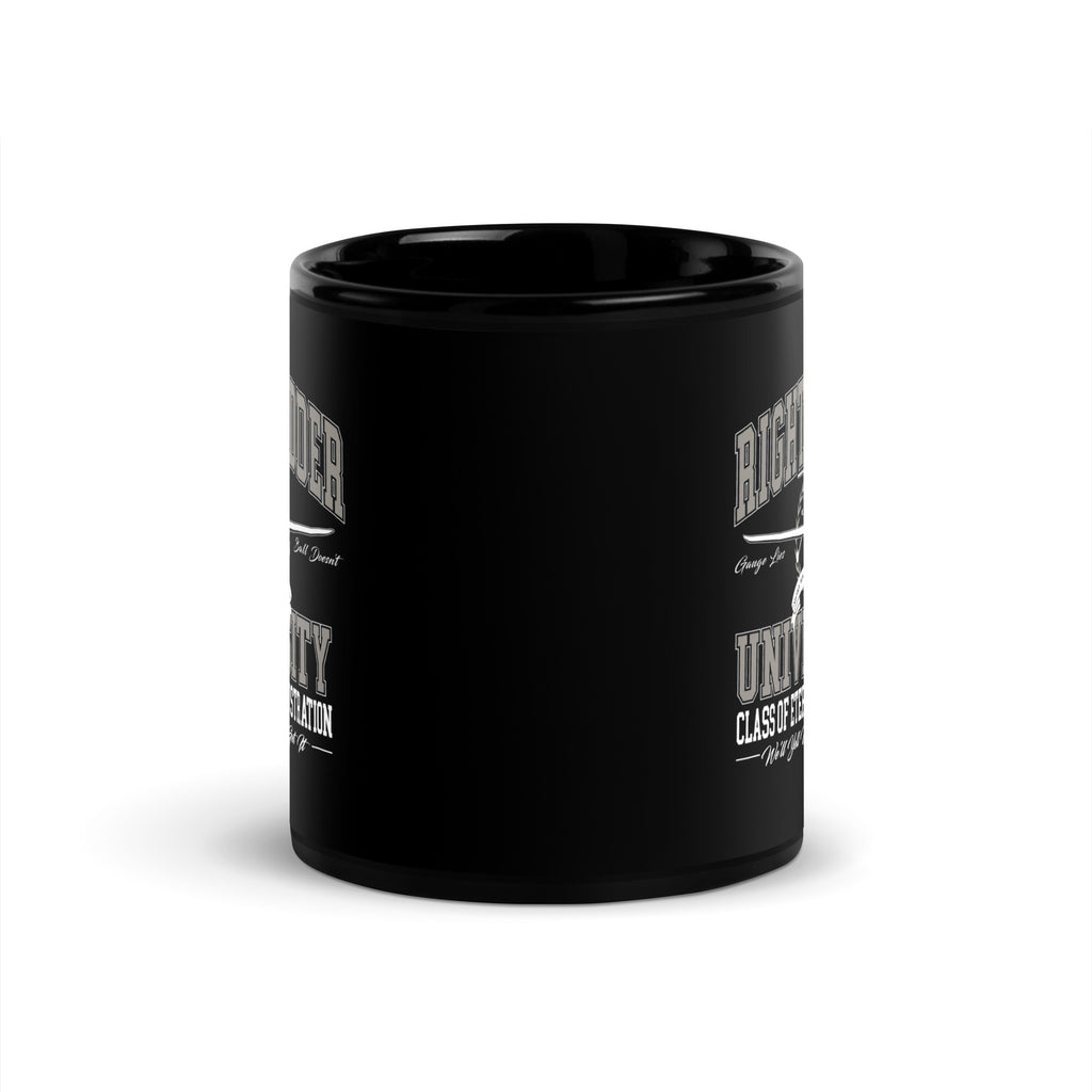 Right Rudder Uni - Black Glossy Mug