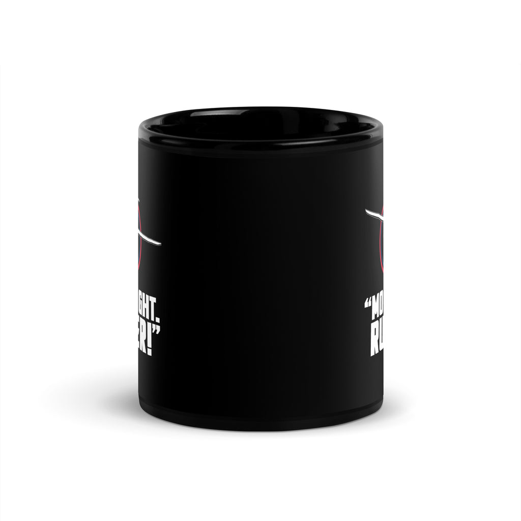 More Rudder - Black Glossy Mug