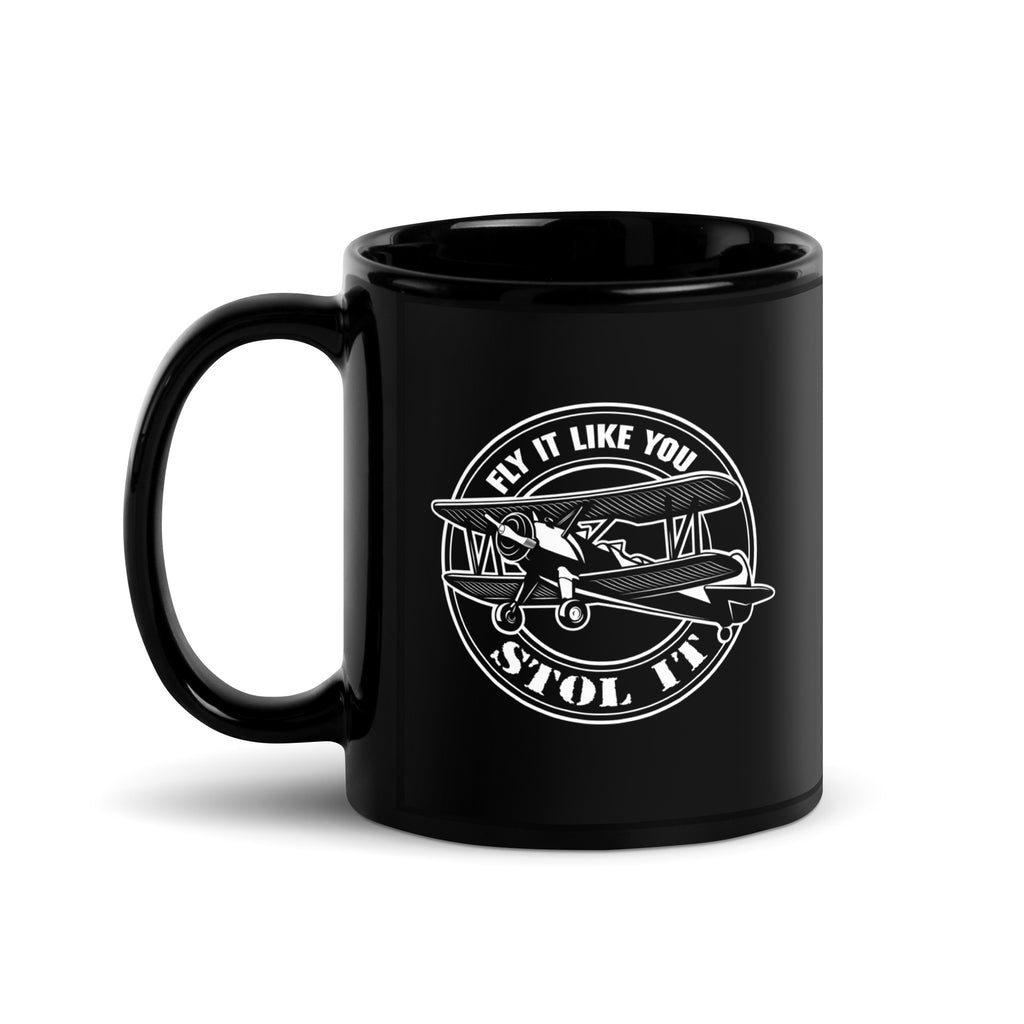 STOL it - Black Glossy Mug
