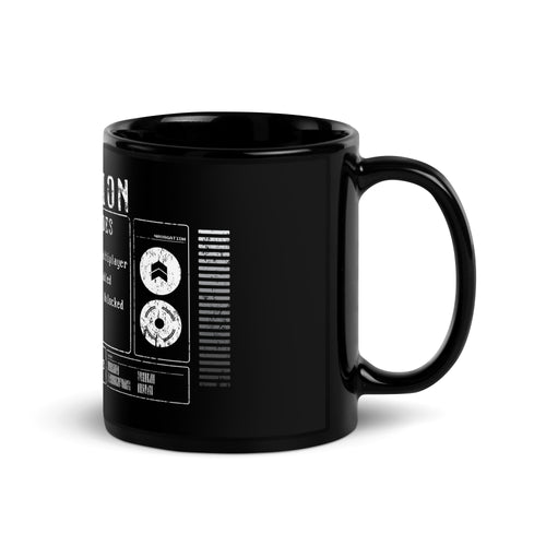 Aviation Cheat Codes - Black Glossy Mug