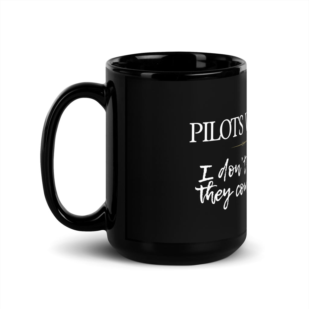 Wife Energy - Black Glossy Mug