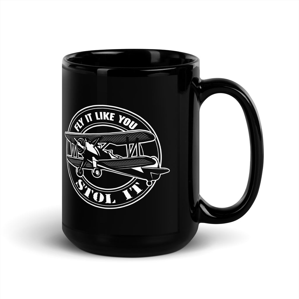 STOL it - Black Glossy Mug