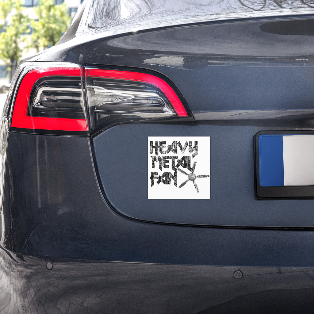 Heavy Metal Fan - Car magnet