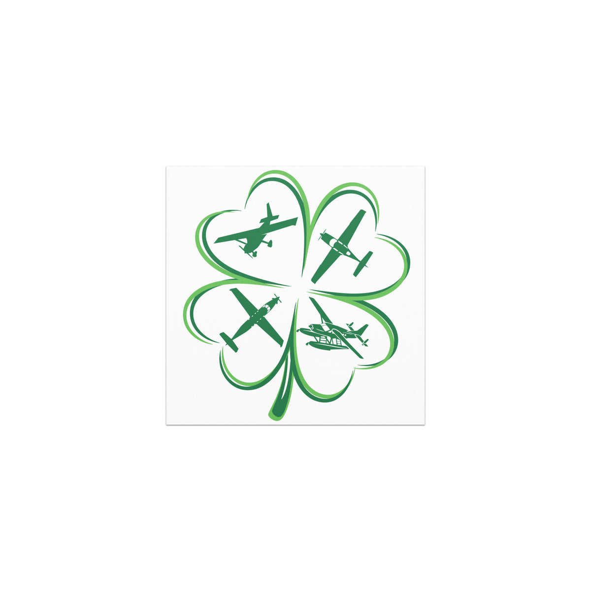 4Leaf Clover - Car magnet