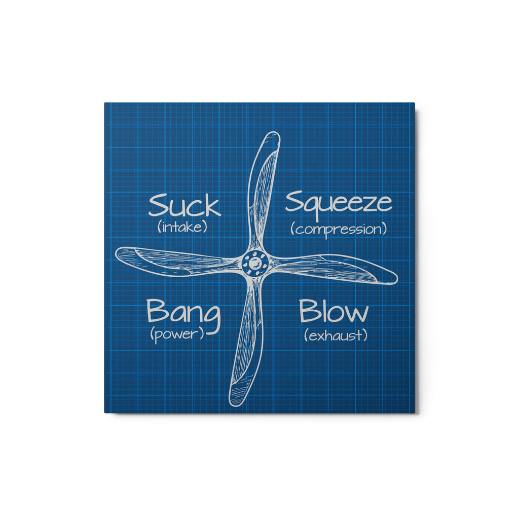 SSBB - Metal print