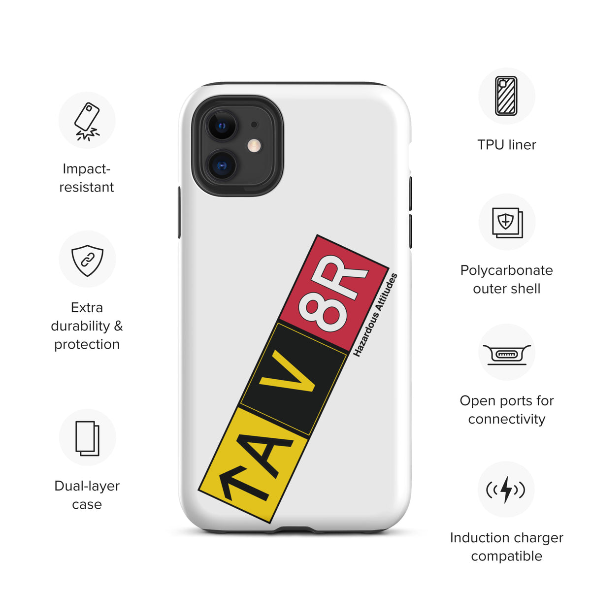 Aviator Airport Signs - Tough Case for iPhone®