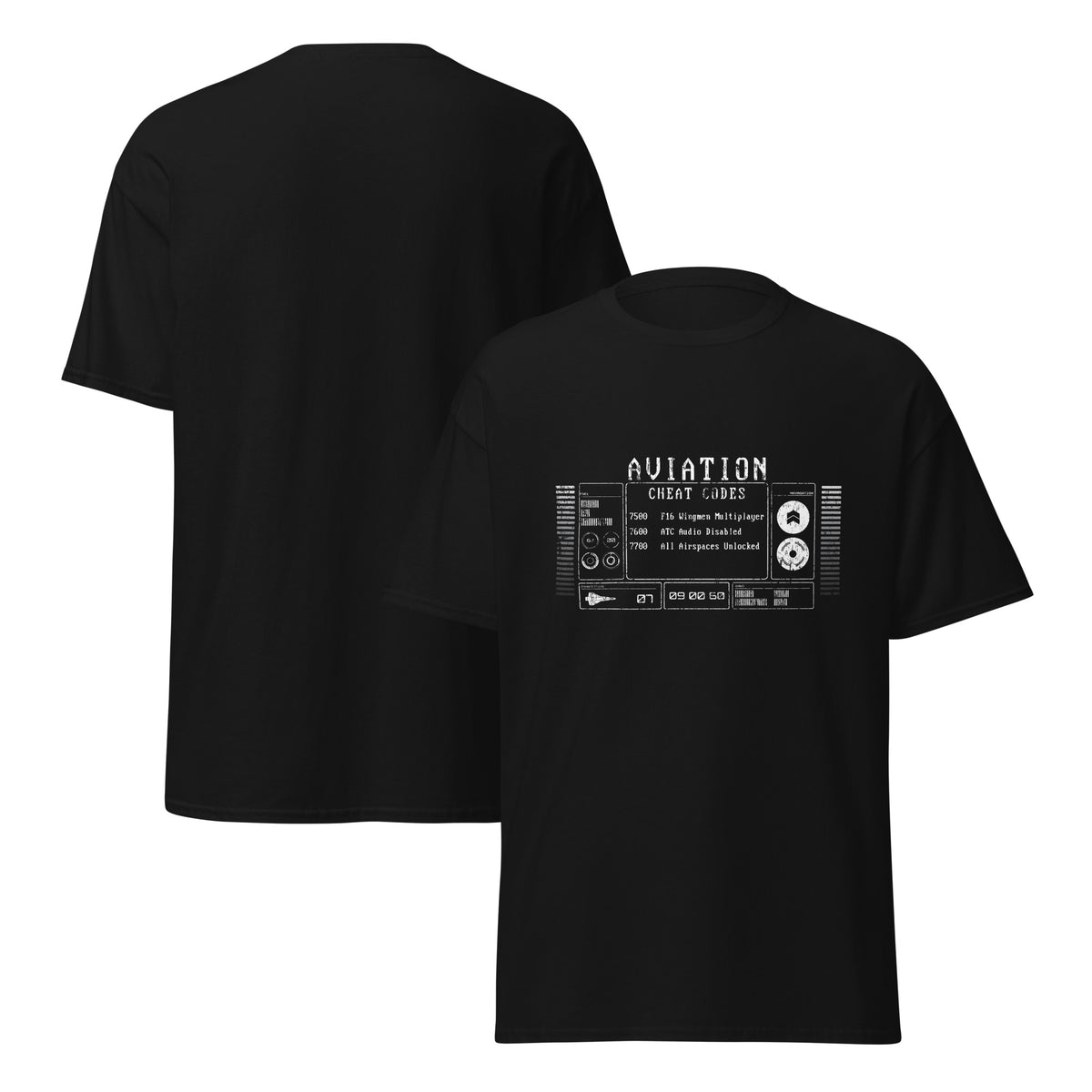Aviation Cheat Codes Tee