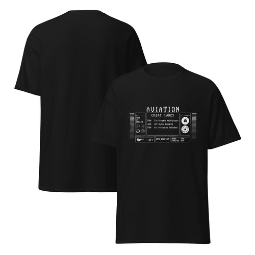 Aviation Cheat Codes Tee