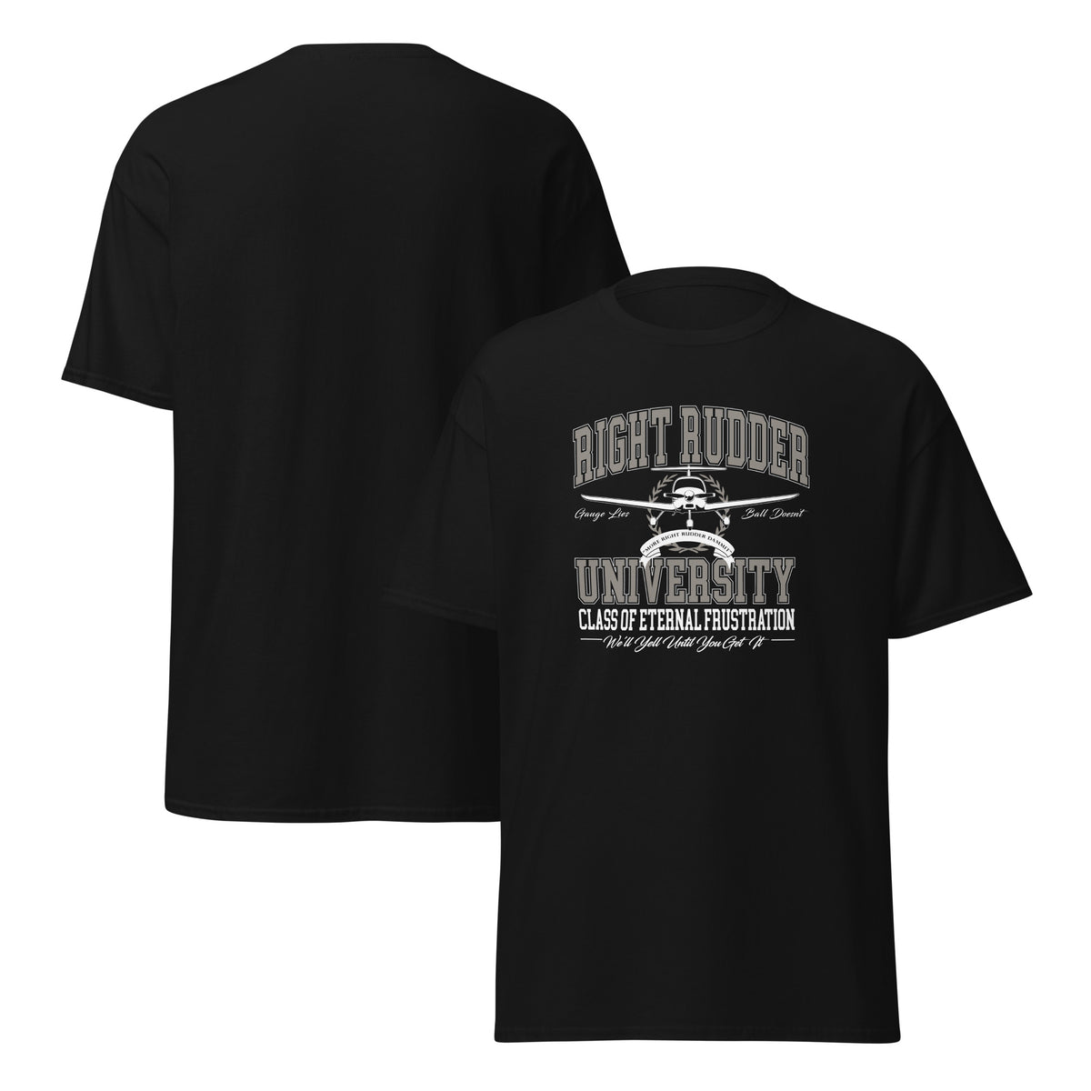 Right Rudder Uni Tee