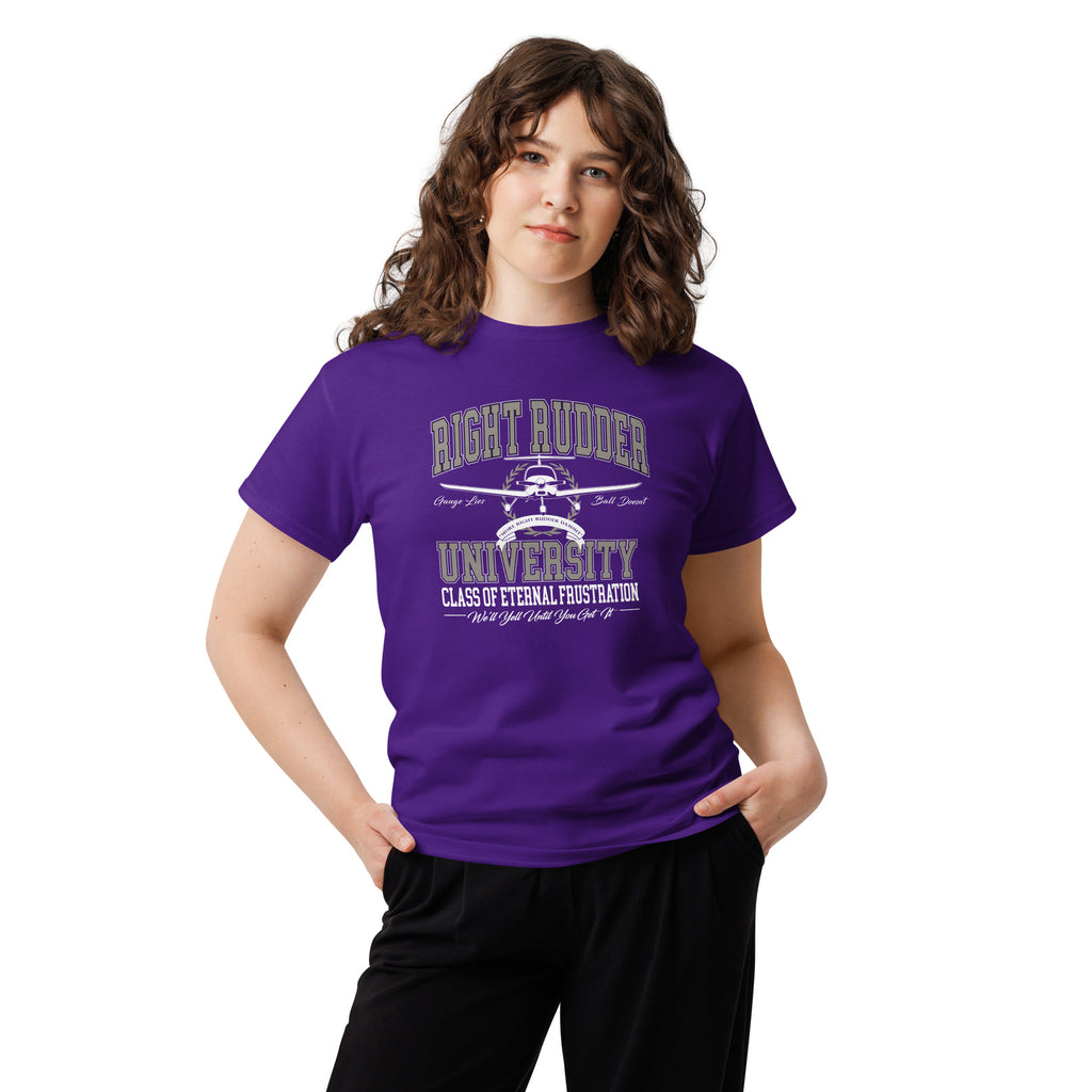 Right Rudder Uni Tee