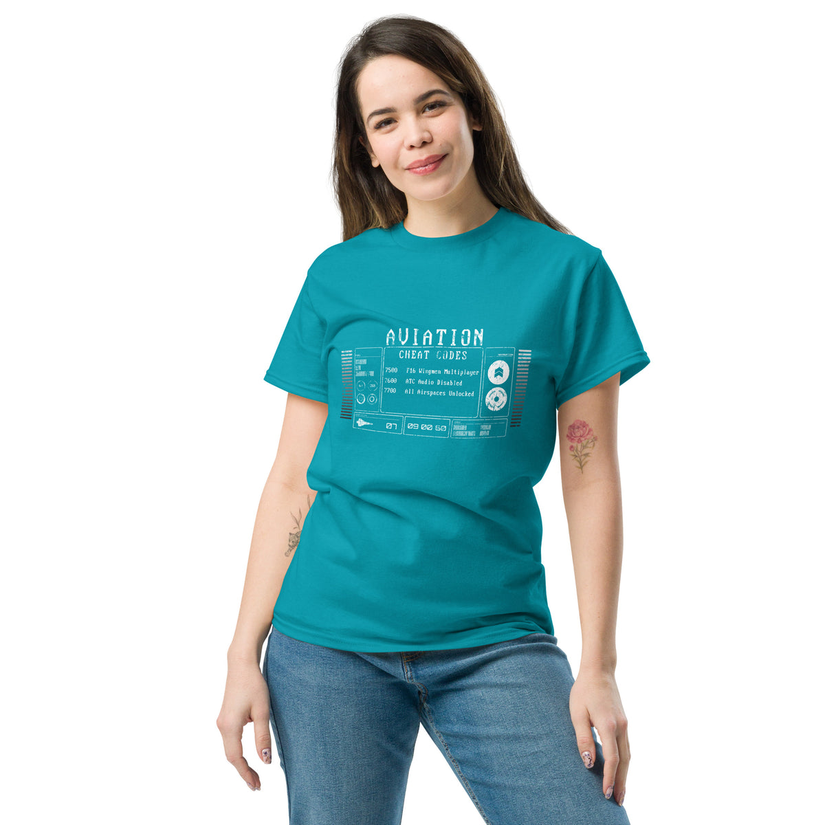 Aviation Cheat Codes Tee