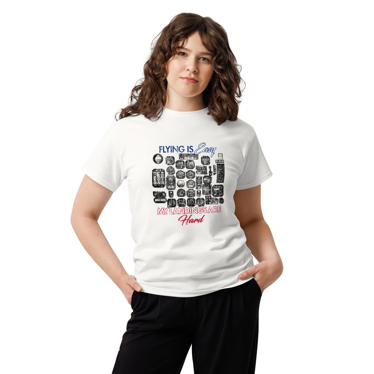 Easy Flying Hard Landing Tee