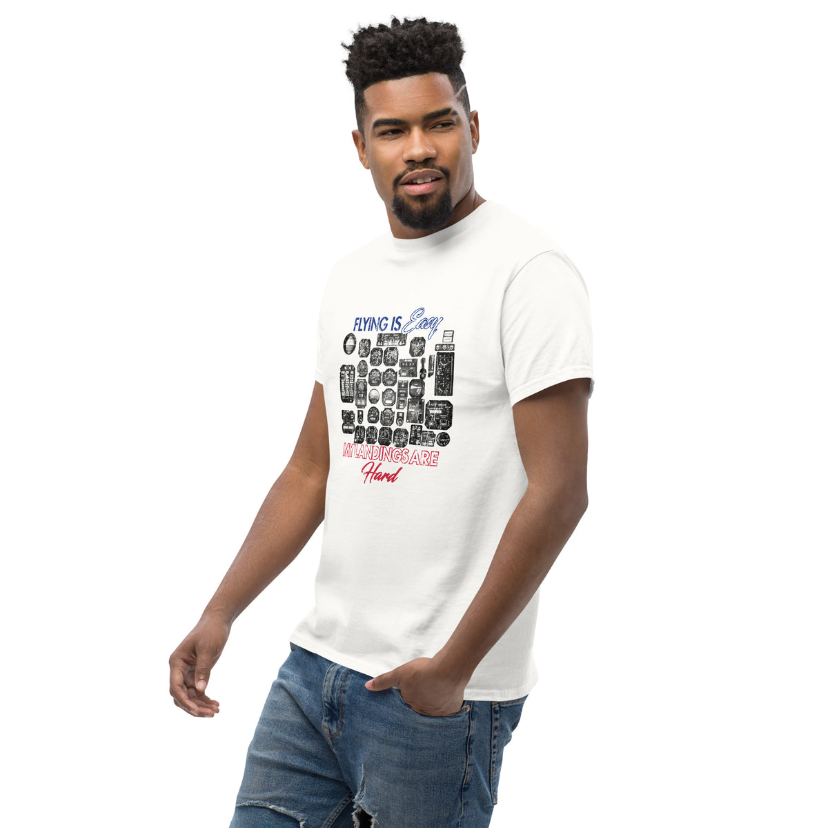 Easy Flying Hard Landing Tee