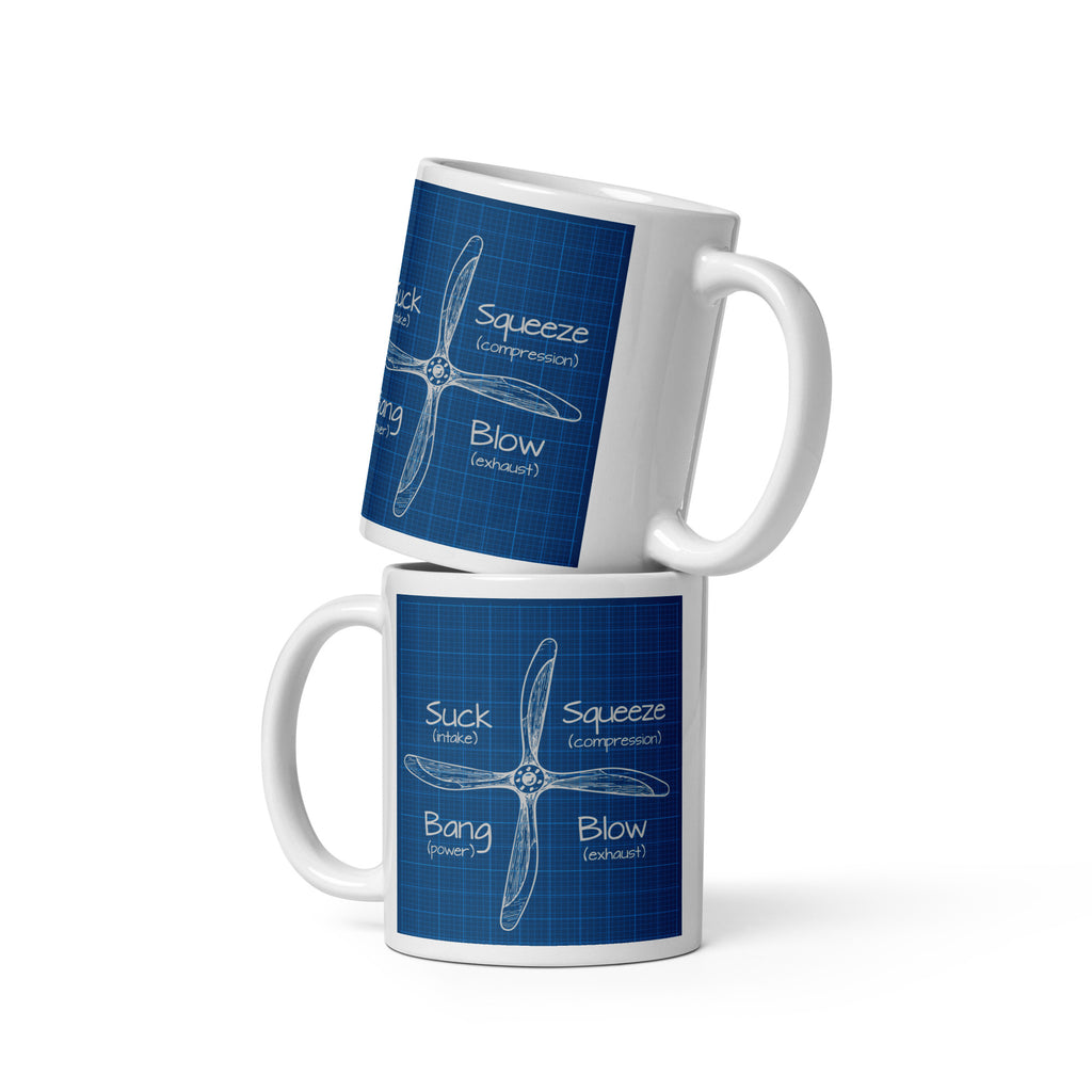 SSBB - White glossy mug