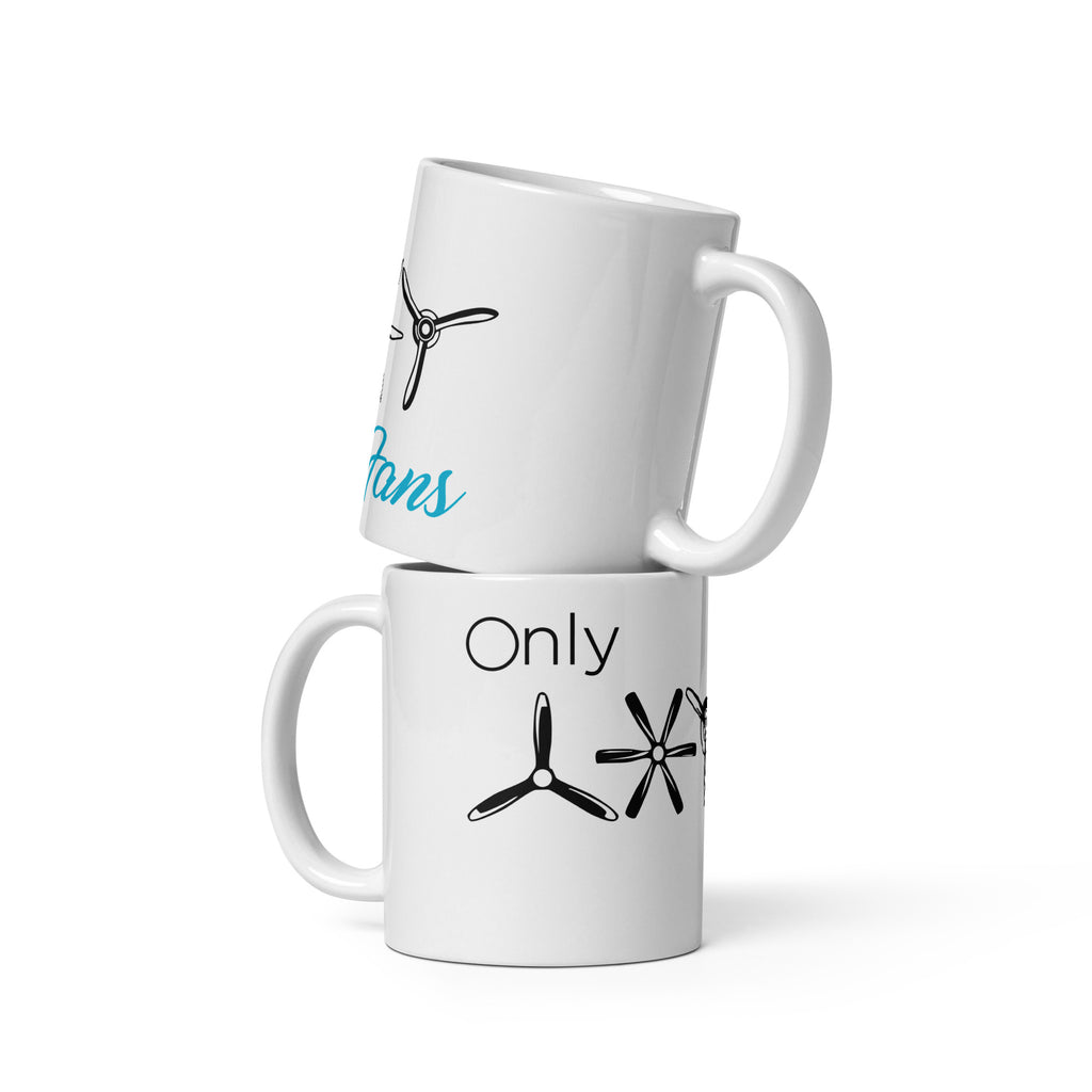 Only Fans - White glossy mug