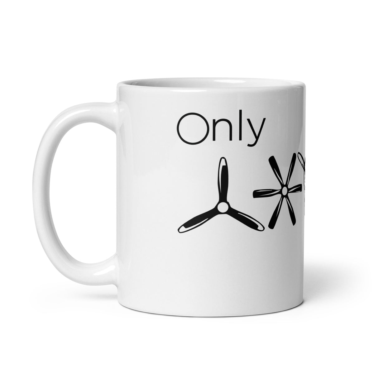 Only Fans - White glossy mug
