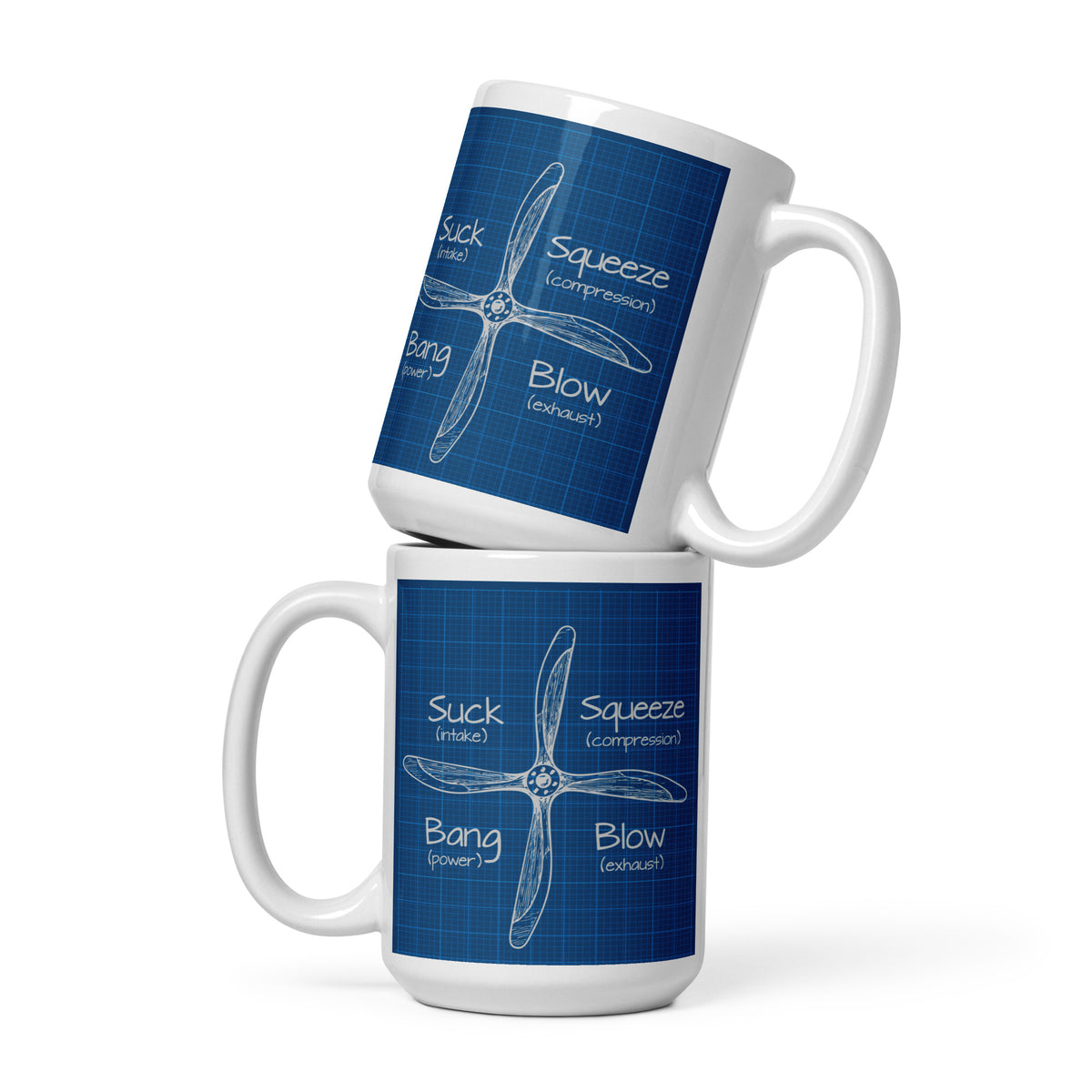 SSBB - White glossy mug