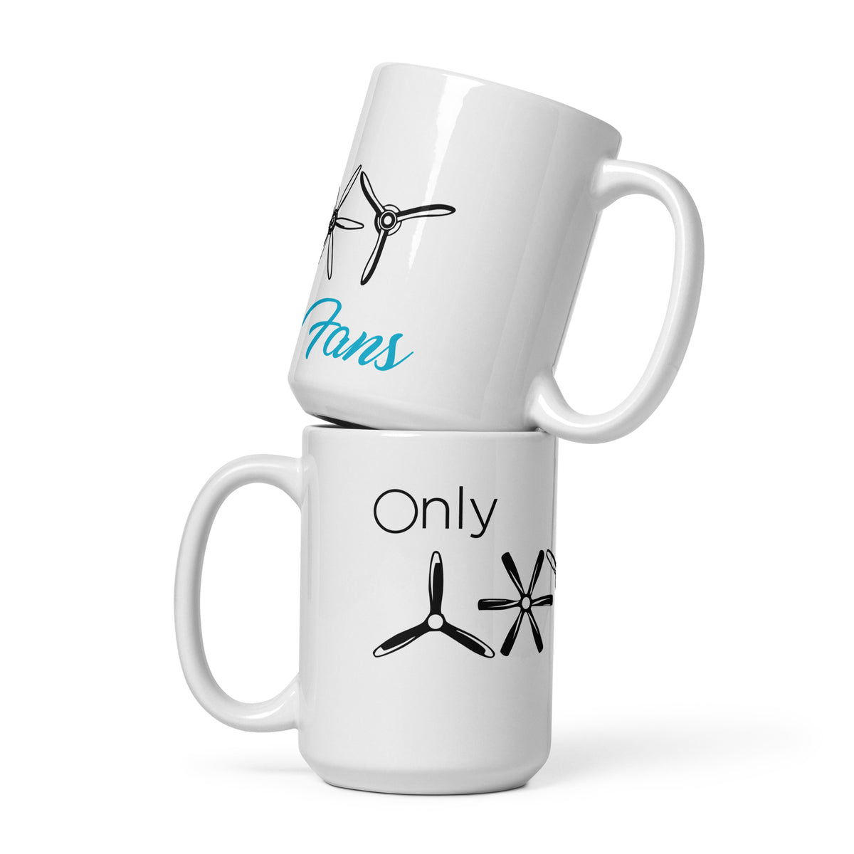 Only Fans - White glossy mug