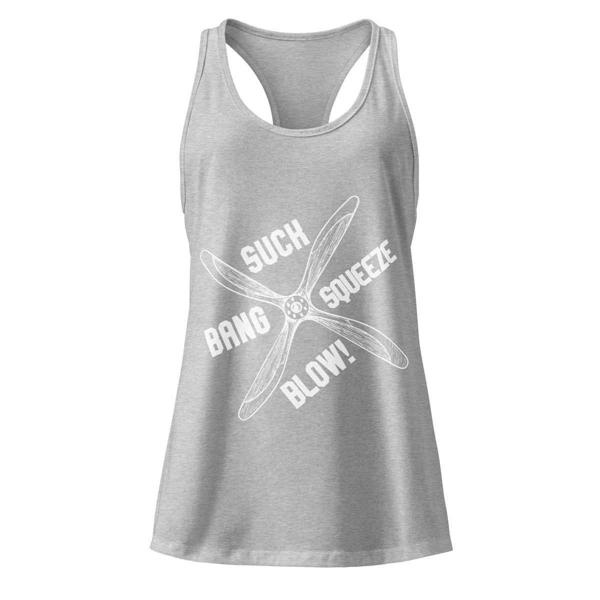Women’s fitted racerback tank top - SSBB