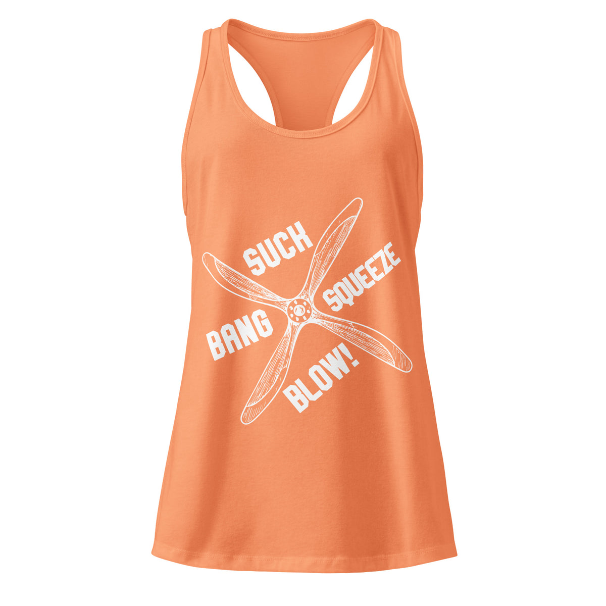 Women’s fitted racerback tank top - SSBB